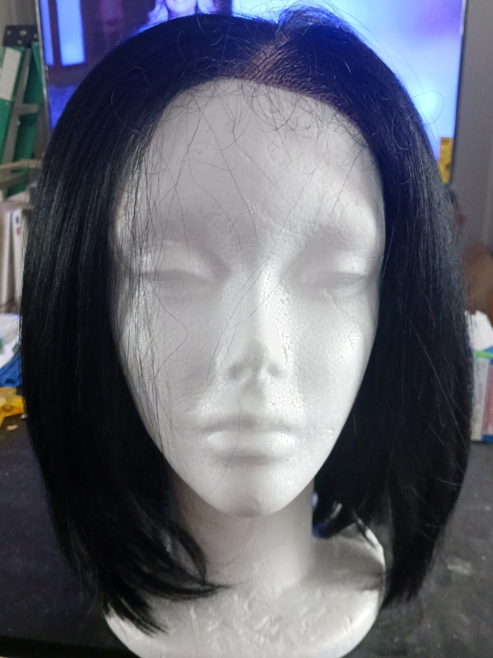 Black Women's Straight Bob Wig